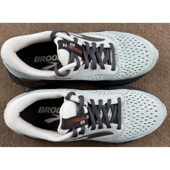 Brooks Adrenaline GTS 24 Shoes Women's 6.5 B Mercury Ebony Copper Running - Picture 11 of 12